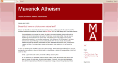 Desktop Screenshot of maverick-atheism.org